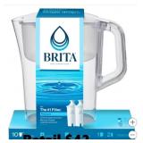 Brita Champlain Water Filter Pitcher, v8