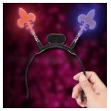Light-Up Mardi Gras Head Boppers