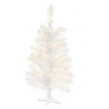 24 in Pre-Lit Noble White  Artificial Christmas