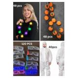 256  pcs Mixed party Supplies
