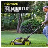 RYOBI 40V HP Brushless 20" Lawn Mower