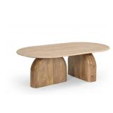 Modrest Kellison Oval Coffee Table Retail $560