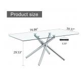 F 1537 180100 Pt Transparent Glass