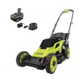 RYOBI ONE+ 18V 13" Cordless  Mower