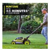 RYOBI 40V HP Brushless 20 in. CordlessMower