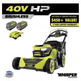 RYOBI 40V HP Brushless 20" Cordless Mower