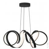 Artika Swirl Ribbon Integrated LED Pendant Light