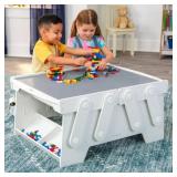 KidKraft Building Bricks Play N Store Mega Table