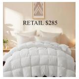 UNIKOME Goose Feather Down Comforter FullQueen#13