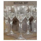Lorren Home Trends Crystal Wine Glass Set of 6