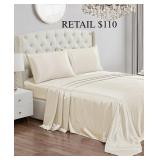 Juicy Couture Satin 4 Piece Sheet Set, Queen