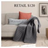 Levtex Home Mills Waffle Quilted Throw