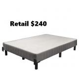 EnForce 7' Metal Foundation bed Queen#39 R$249
