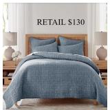 Levtex Home Melange Stitch Quilt Set