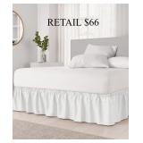 CGK Unlimited Ruffled Elastic Bedskirt 15' Drop