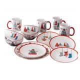 HOLIDAY GIFT 16PC DINNERWARE SET #32