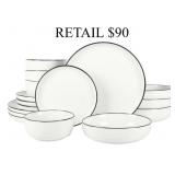 Gibson Home Oslo 16 Piece Dinnerware Set