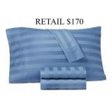Charter Club 100% Cotton 4Pc Sheet Set Queen
