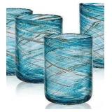 Mikasa Color Swirl Drinking Glass 2-Pcs #8.50