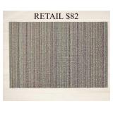 Chilewich Skinny Stripe Shag Mat 18' x 28' #6.7