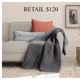 Levtex Home Mills Waffle Quilted Throw