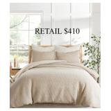 Levtex Waffle 3Pc Duvet Cover Set King/CalKing #17