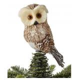 Holiday Lane Woodland Owl Tree Topper