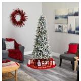 Nearly Natural 5'Christmas Tree+50 Globe Bulbs W42