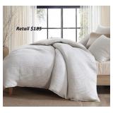 DKNY Ribbed Jersey 3-Pc. Comforter Set,Queen