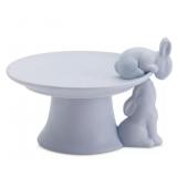 Haven Figural Easter Bunnies Cake Stand #2