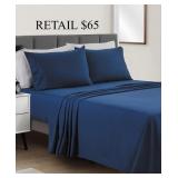 Macy's Easy Care Solid 4Pc Sheet Set Full #2