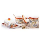 Euro Ceramica Duomo Breakfast , Set of 3 #8