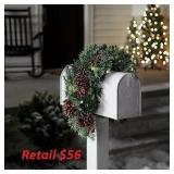 National Tree  36' Christmas Mailbox Swag #5.01