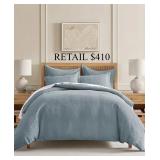 Levtex Waffle 3Pc Duvet Cover Set KingCalKing #17