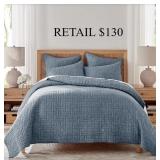 Levtex Home Melange Stitch Quilt Set