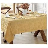 Elrene Elegant Woven Leaves Jacquard 60' x 120'