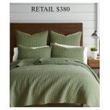 Levtex Cross Stitching 3Pc Quilt Set FullQueen #15