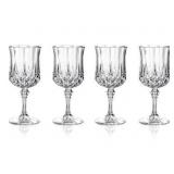 Longchamp Cristal Set of 4 Cordial Glasses