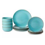 INFUSE 11 Pc. Stoneware Dinnerware Set,  #4.5