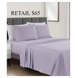 Macy's Easy Care Solid 4Pc Sheet Set Full #2