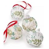 Holiday Lane  Set of 4 Ornaments#1.49