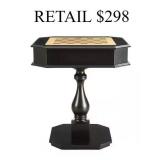 Acme Furniture Bishop Black Game End Table