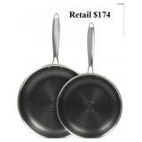 Sedona Glidesteel SS Nonstick 2-Pc. Frypan Set#11