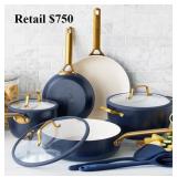 Green Pan10-Pcs Cookware Set #70