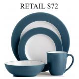 Noritake Colorwave Rim Place Setting, 4Pc