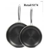 Sedona Glidesteel SS Nonstick 2-Pc. Frypan Set#11