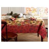 Swaying Leaves Fall Tablecloth - 60' x 120