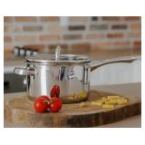 Sedona SS 3.5-Qt. Saucepan +Draining Lid#10