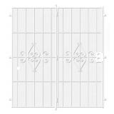 72 in. x 80 in. White Steel Patio Security Door