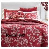 Charter Club Holiday Botanical Duvet Cover Set